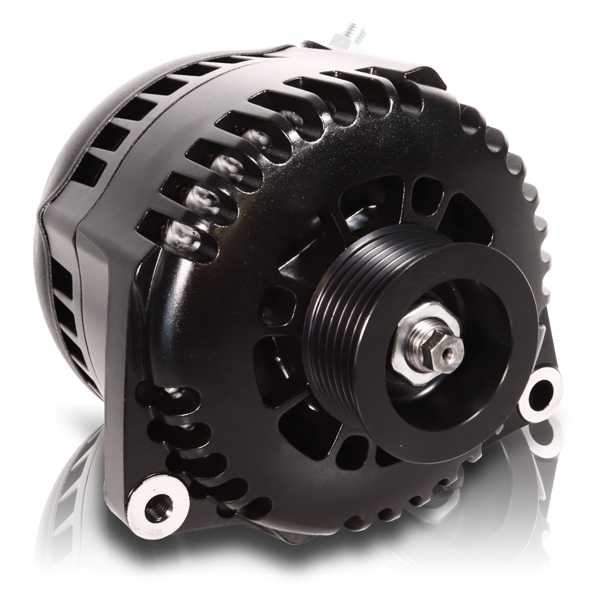 Mechman 170 Amp 6-Phase High Output Alternator 1988-1995 GM Truck - Black
