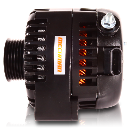 Mechman 170 Amp 6-Phase High Output Alternator 1988-1995 GM Truck - Black