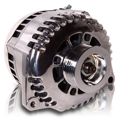 Mechman 170 Amp 6-Phase High Output Alternator 1988-1995 GM Truck - Polished