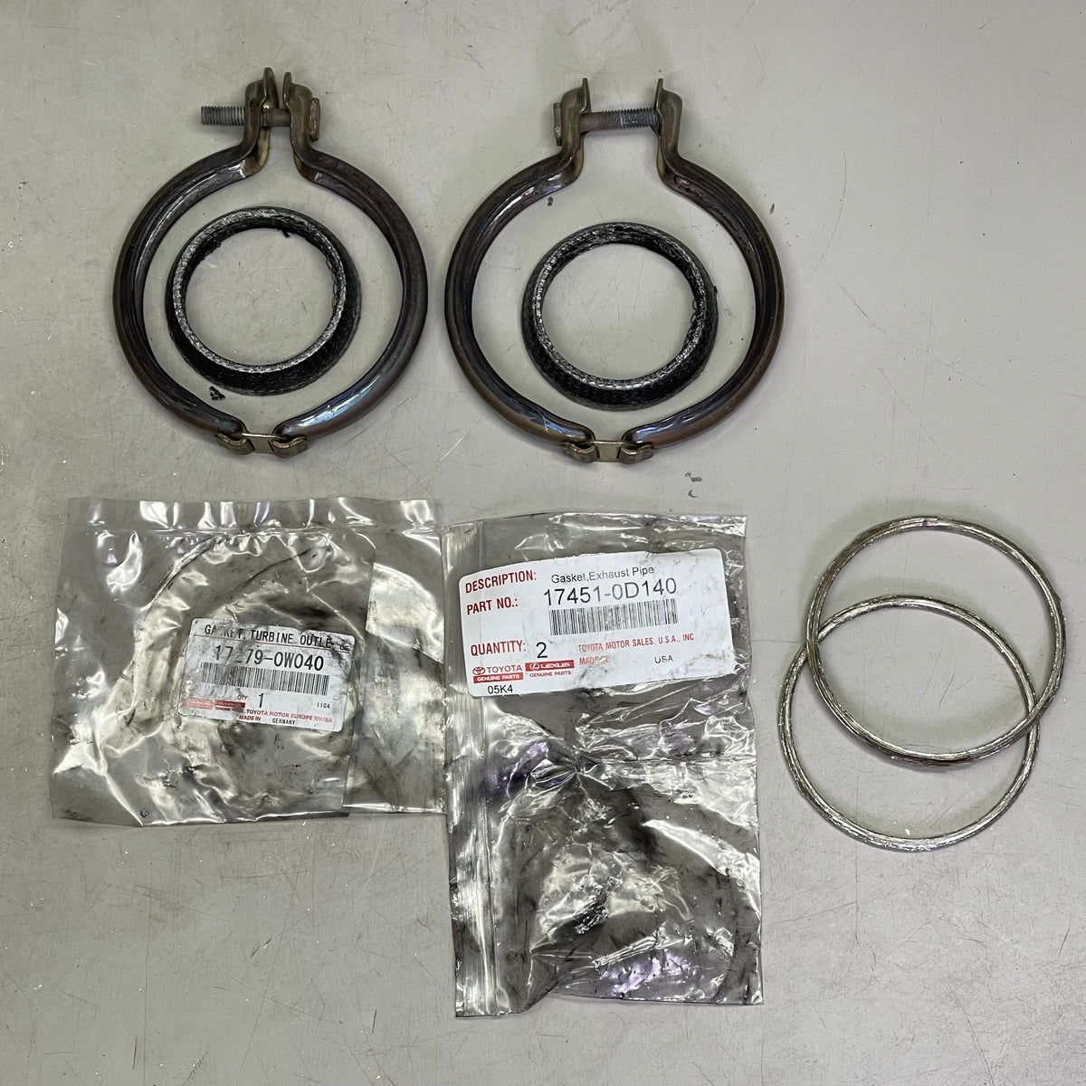 TOYOTA Gasket Kit Genuine OEM For 24TA0 04004-6510D