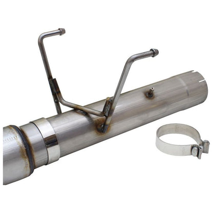 aFe MACHForce XP Exhaust Large Bore 5in DPF-Back SS 13-15 Dodge Trucks L6-6.7L (td) *Black Tip