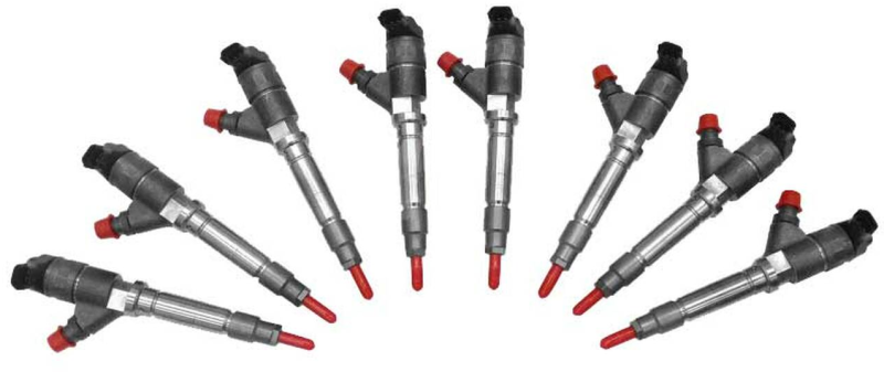 Exergy 06-07 Chevrolet Duramax 6.6L LBZ Reman 250% Over Injector - Set of 8