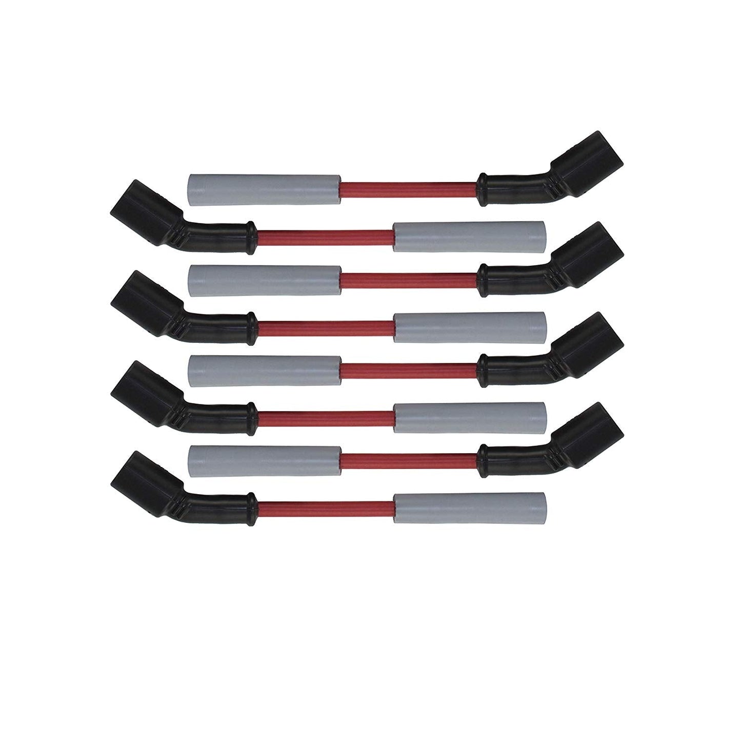 Red 8.5mm Spark Plug Wires – LS1-LS7, LSA & Gen V LT, Straight or 45° Boot