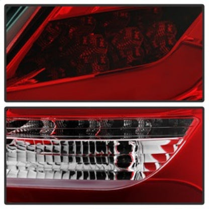 Spyder 12-14 Ford Focus 5DR LED Tail Lights - Red Clear (ALT-YD-FF12-LED-RC) 5085153