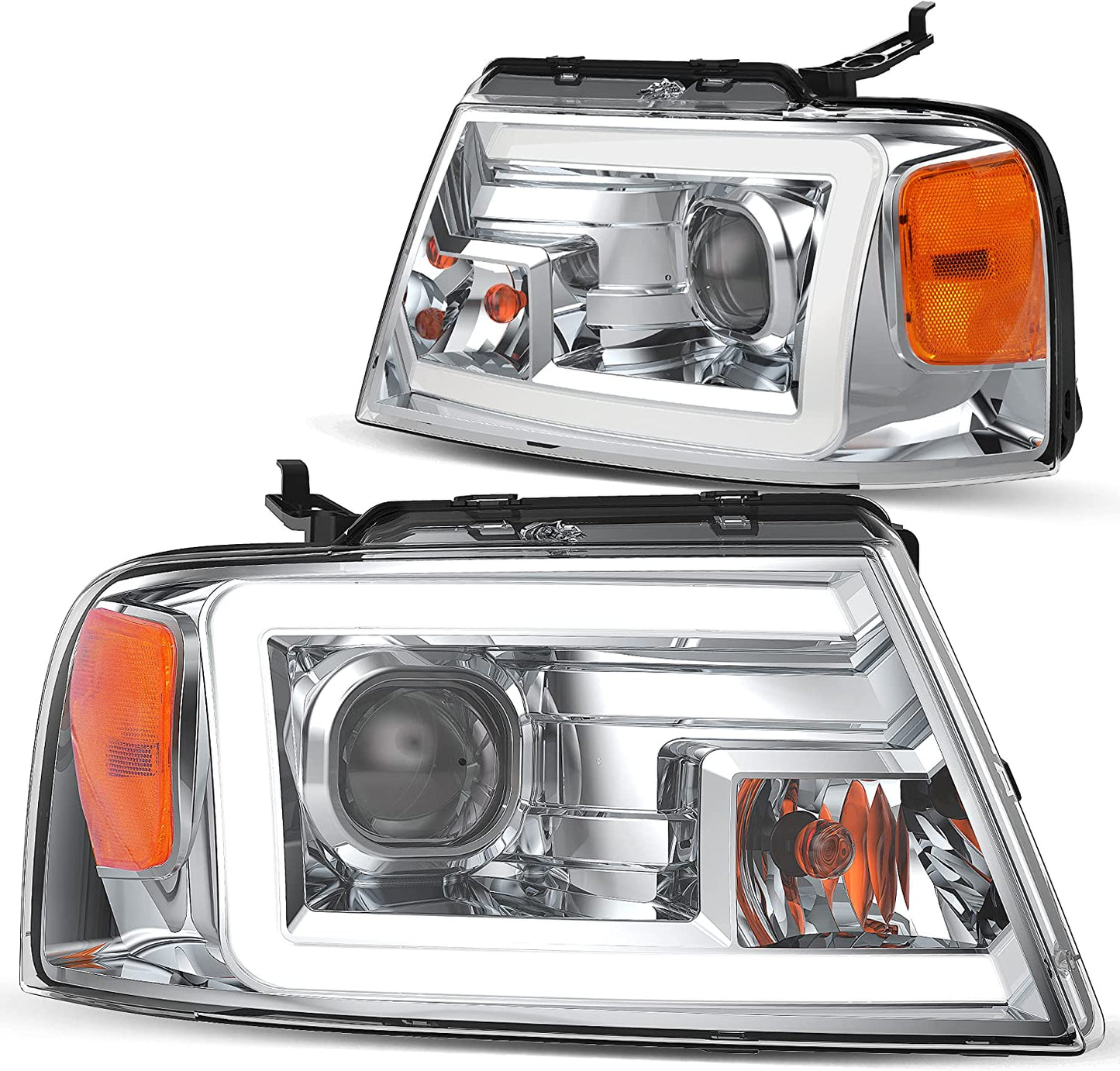 2004-2008 Ford F150 Drl Chrome Housings