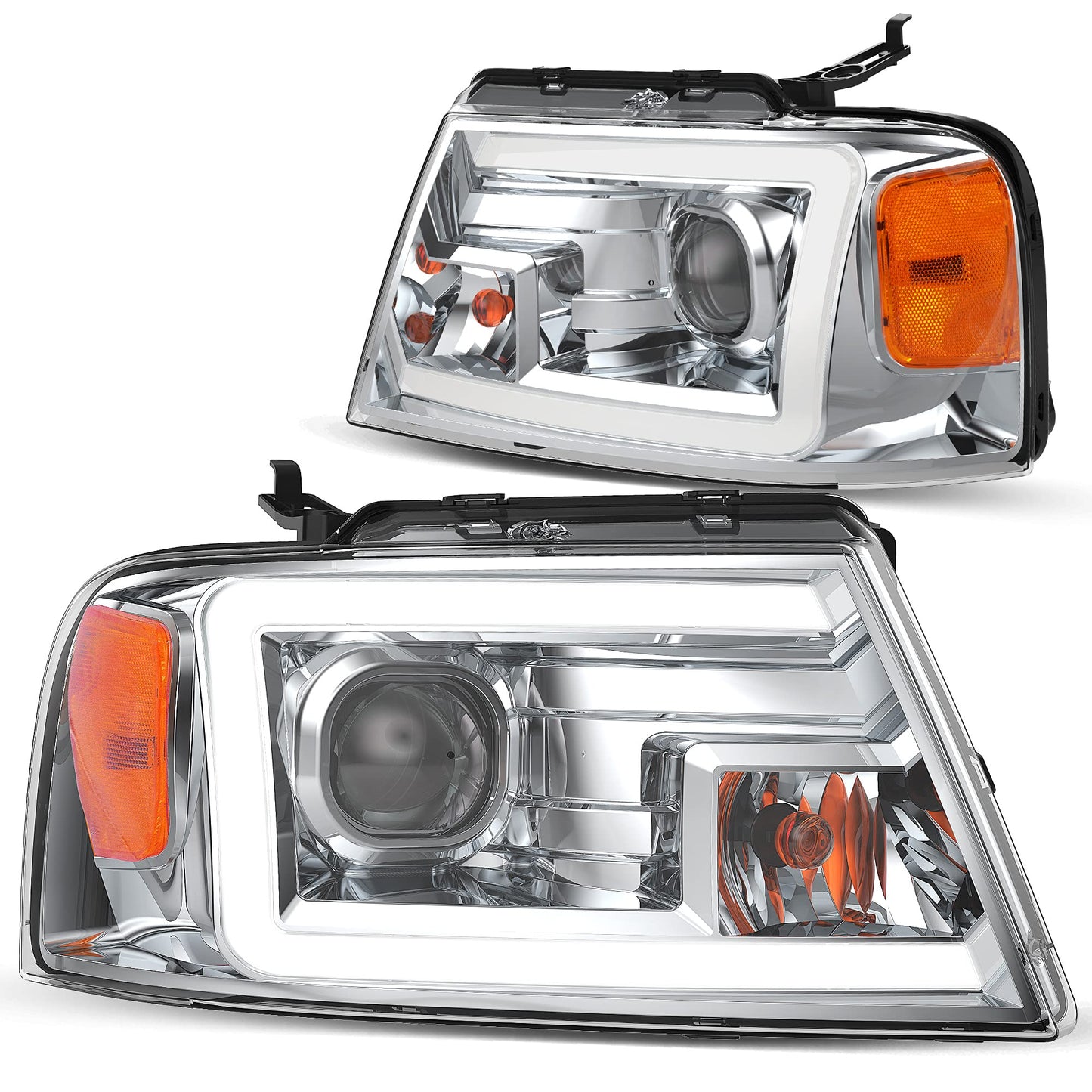 2004-2008 Ford F150 Drl Chrome Housings