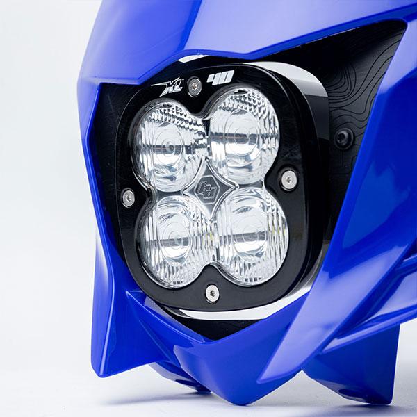 Yamaha Headlight Kit XL40 LED Headlight w/ Yamaha Shell Yamaha YZ250FX, YZ450FX ('24-26)