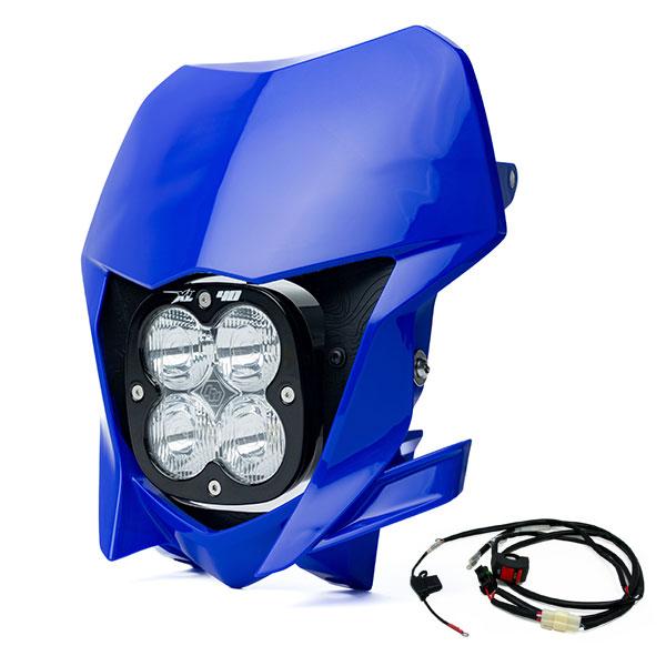 Yamaha Headlight Kit XL40 LED Headlight w/ Yamaha Shell Yamaha YZ250FX, YZ450FX ('24-26)
