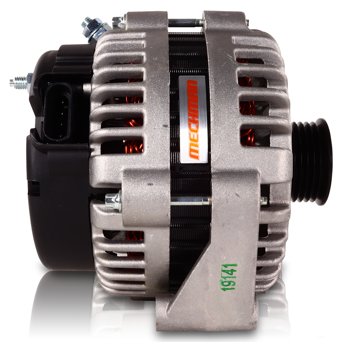 Mechman 240 Amp High Output Alternator GM 2.2L SOHC with Bracket