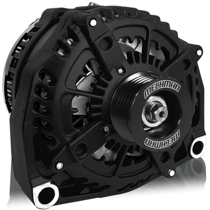 Mechman 400 Amp High Output Alternator 1996-2004 GM Truck 4.3L 4.8L 5.3L 5.7L 6L - Black