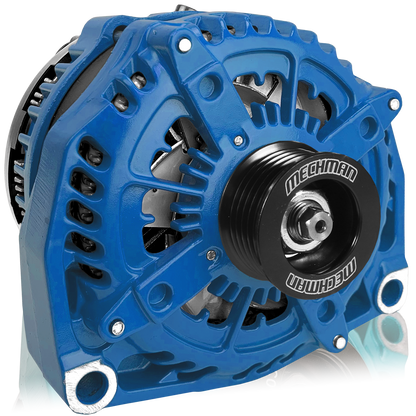 Mechman 400 Amp High Output Alternator 1996-2004 GM Truck 4.3L 4.8L 5.3L 5.7L 6L - Blue