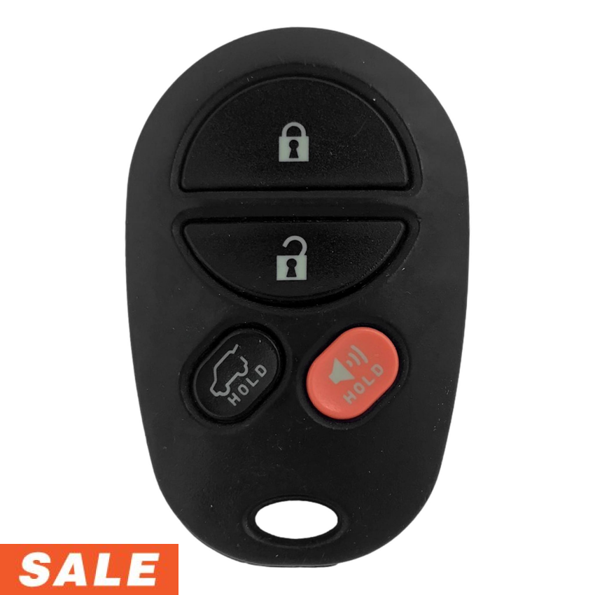 Toyota Highlander 4 Button Keyless Entry Remote 2007-2012 For GQ43VT20T | Aftermarket