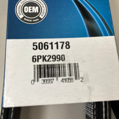 DAYCO Straight Standard Poly Rib Belt K-Section .82" Top Width EPDM 5061178