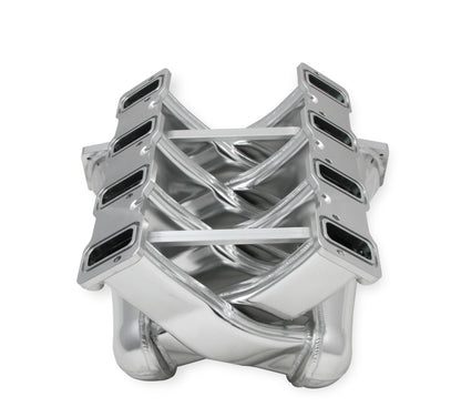 Sniper EFI Fabricated Intake Manifold Dual Plenum 102mm GM LS3/L92, and Fuel Rail Kit - Silver