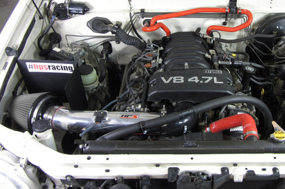 HPS Performance Products HPS Shortram Air Intake Kit 2005-2007 Toyota Sequoia 4.7L V8, Includes Heat Shield, 827-523