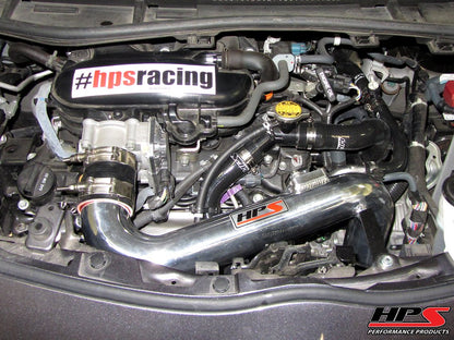 HPS Performance Products Shortram Air Intake Kit 2012-2015 Scion iQ 1.3L US-Spec, Polish