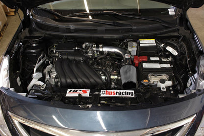 HPS Performance HPS Shortram Air Intake Kit 2014-2019 Nissan Versa Note 1.6L, 827-532