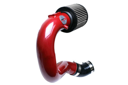 HPS Shortram Air Intake Kit 2015-2017 Subaru WRX 2.0L Turbo, Includes Heat Shield, Red
