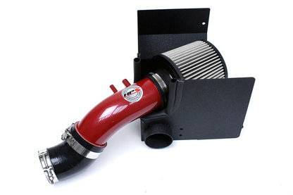 HPS Shortram Air Intake Kit 2010-2013 Kia Forte 2.0L, Includes Heat Shield, Red
