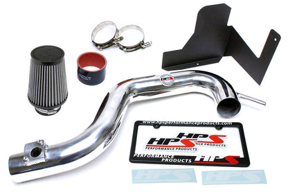 HPS Performance HPS Shortram Air Intake Kit 2010-2011 Subaru Legacy 2.5L Non Turbo, Includes Heat Shield, Polish