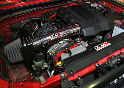 HPS Shortram Air Intake Kit 2010-2014 Toyota FJ Cruiser 4.0L V6, Includes Heat Shield, 827-583