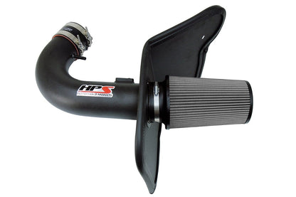 HPS Performance HPS Shortram Air Intake Kit 2010-2015 Chevy Camaro SS 6.2L V8, Includes Heat Shield, 827-607
