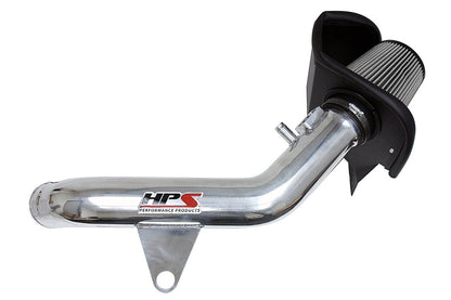 HPS Shortram Air Intake Kit 2014-2016 BMW M235i F22 3.0L Turbo N55, Includes Heat Shield, Polish