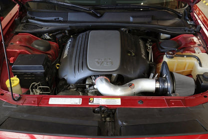 HPS Shortram Air Intake Kit 2005-2010 Chrysler 300C 5.7L V8, Includes Heat Shield, Blue