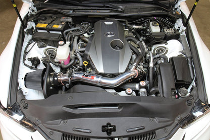 HPS Shortram Air Intake Kit 2016-2017 Lexus IS200t 2.0L Turbo, Includes Heat Shield, Blue
