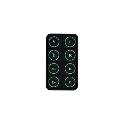 AEM EV 8 Button Keypad CAN Based Programmable Backlighting