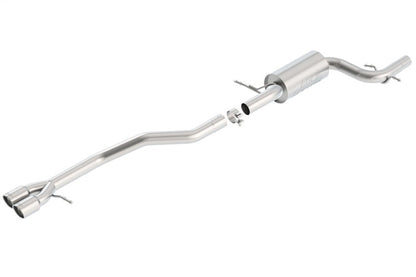 Borla 12 Volkswagen Jetta GLI Sedan 2.0L 4cyl SS Catback Exhaust 140472