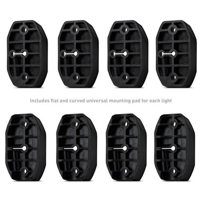 Borne Off-Road Rock Light (Kit of 4) Long Harness BNLT-RL-4T