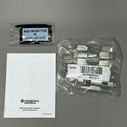 WAGNER QS QuickStop Ceramic Disc Brake Pad Set 5 1/2" x 2" Black ZD941