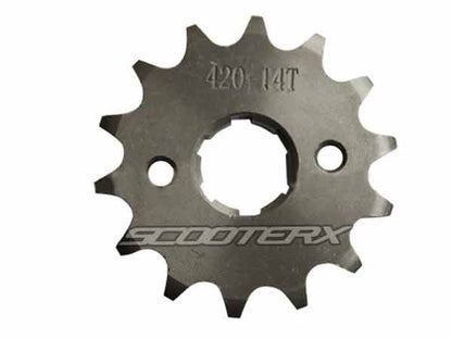 Sprocket 420 14 tooth 20mm
