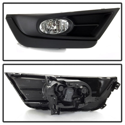 Spyder 17-18 Honda CRV OEM Fog Lights w/Switch & Cover - Clear (FL-HCRV2017-T-C) 5084903
