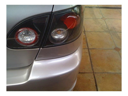 Spyder Toyota Corolla 03-08 Euro Style Tail Lights Black ALT-YD-TC03-BK 5007339
