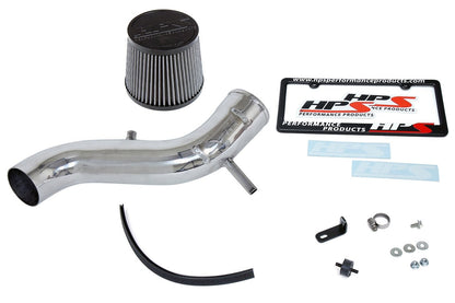 HPS Cold Air Intake Kit 2013-2016 Dodge Dart 2.4L Non Turbo, Polish