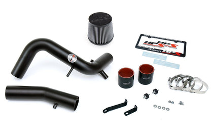 HPS Cold Air Intake Kit 2013-2017 Hyundai Veloster 1.6L Turbo, Converts to Shortram, Black