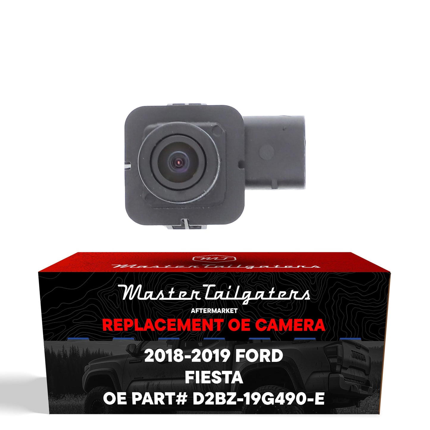 Ford Fiesta Hatchback, Fiesta ST (2018-2019) OEM Replacement Backup Camera OE Part # D2BZ-19G490-E