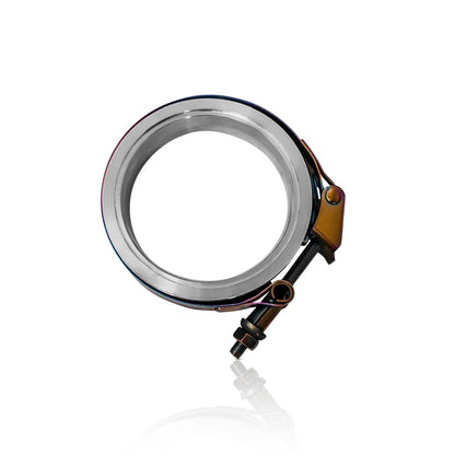 NGR V-Band Kit, Aluminum Clamp (Neochrome), 4in Assembly Kit