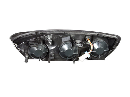 Anzo 2004-2007 Chevrolet Malibu Crystal Headlights Black