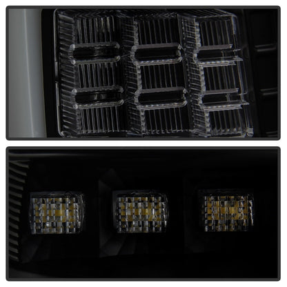 Spyder 99-04 Jeep Grand Cherokee - Light Bar Led Tail Lights - Black Smoke - ALT-YD-JGC99V3-BSM 5086150