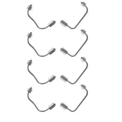 SPE Ford 2011-2019 6.7L Powerstroke Injector Line & O-Ring Kit (Set of 8)