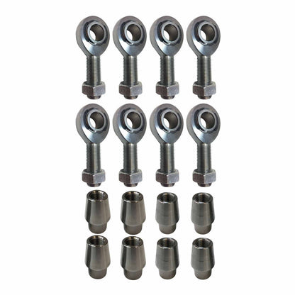 4 Link Rod End Kit - 5/8 Chromoly Heim - 1.25 OD Tubing