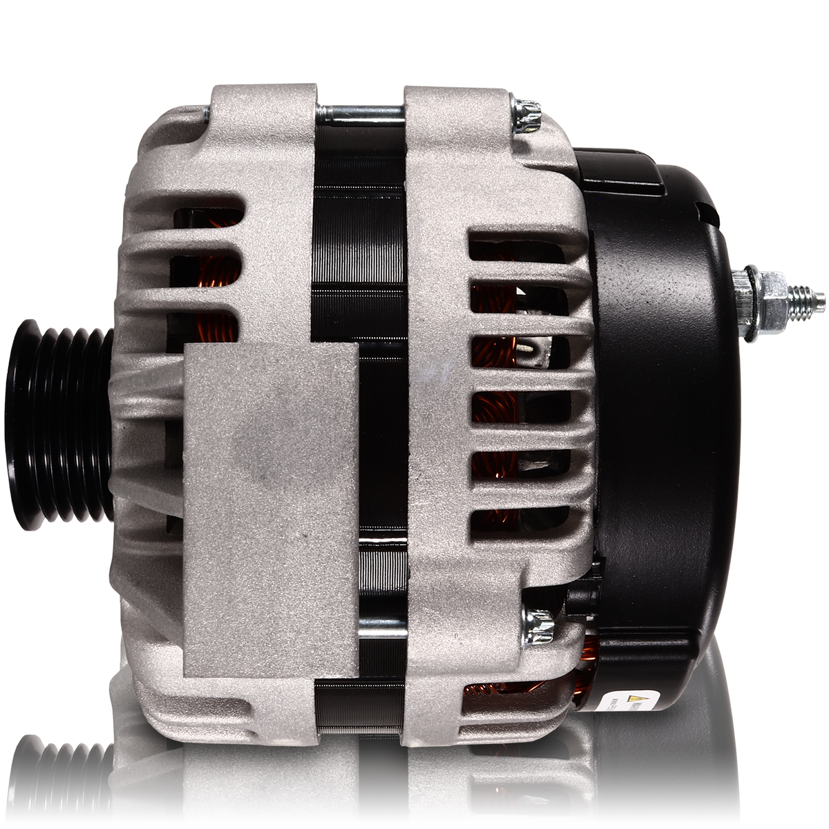 Mechman 240 Amp High Output Alternator GM 4.2L 6-Cylinder - 2 Pin Plug
