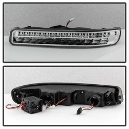 SPYDER xTune 99-06 GMC Sierra (Excl Denali) Full LED Bumper Lights - Chrome (CBL-GSI99-LED-C) 9029318