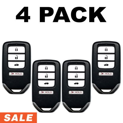 Honda Civic 2017-2020 4 Button Smart Key KR5V2X V41 (4 Pack)