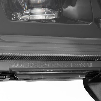 AlphaRex 19-23 Chevrolet Silverado 2500/3500HD DoubleTap Dual Color LED Projector Fog Lights 210017 *Discontinued