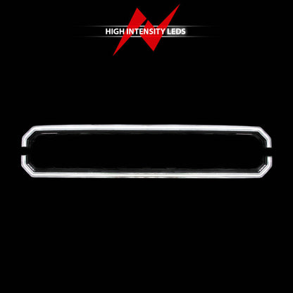 ANZO 21-23 Ford F150 Black Housing Full LED Light Tube Front Grille 901029