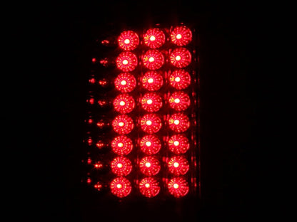 Anzo 2008-2015 Ford F-250 LED Taillights Red/Clear
